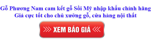 giá gỗ sồi Mỹ nguyên liệu xẻ sấy