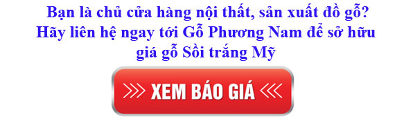 giá gỗ sồi trắng Mỹ nhập khẩu