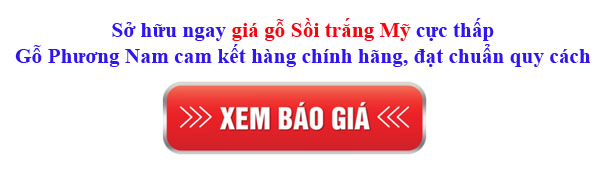 giá gỗ sồi trắng Mỹ xẻ sấy