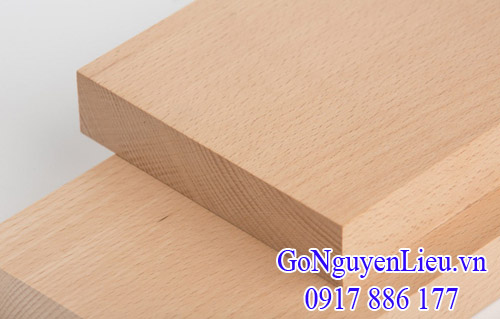 gỗ dẻ gai (gỗ beech) xẻ sấy nguyên liệu