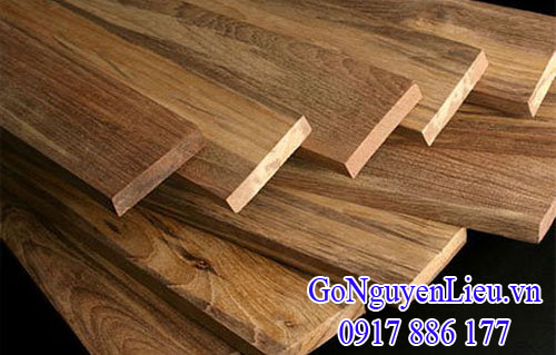 gỗ giá tỵ (gỗ teak) xẻ sấy