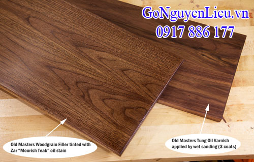 gỗ óc chó (gỗ walnut) cho bạn dự án cao