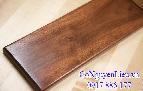 gỗ óc chó (gỗ walnut) khi hoàn thành