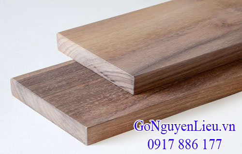 gỗ óc chó (walnut) xẻ sấy