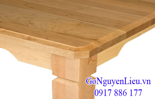 gỗ thích (gỗ maple) làm nội thất